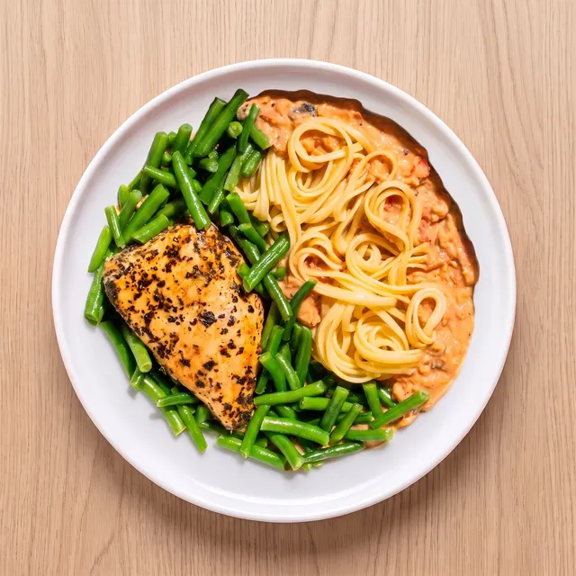 Linguini con Pollo