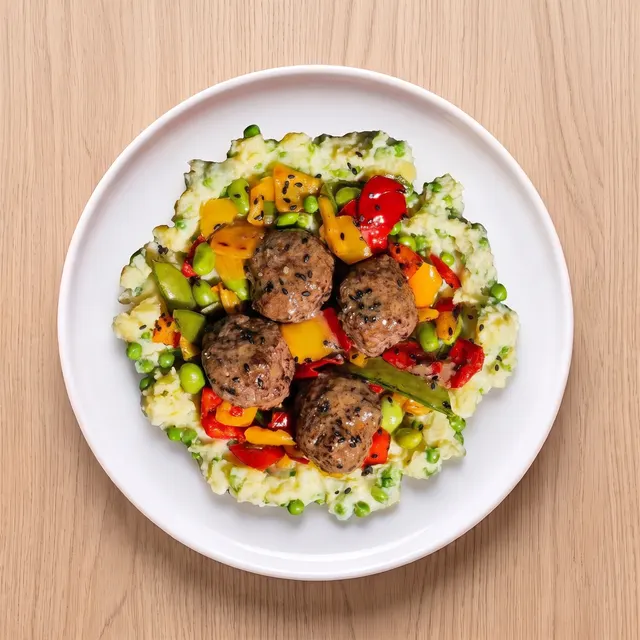 Wagyu Meatballs Sesam-Teriyaki