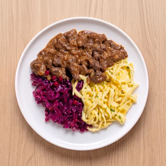 Sauerbraten-Ragout
