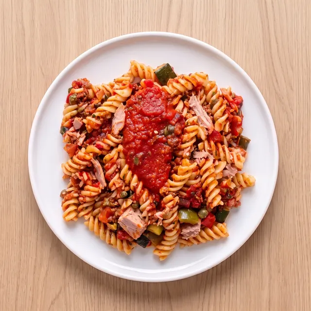 High Protein Tuna Bolognese